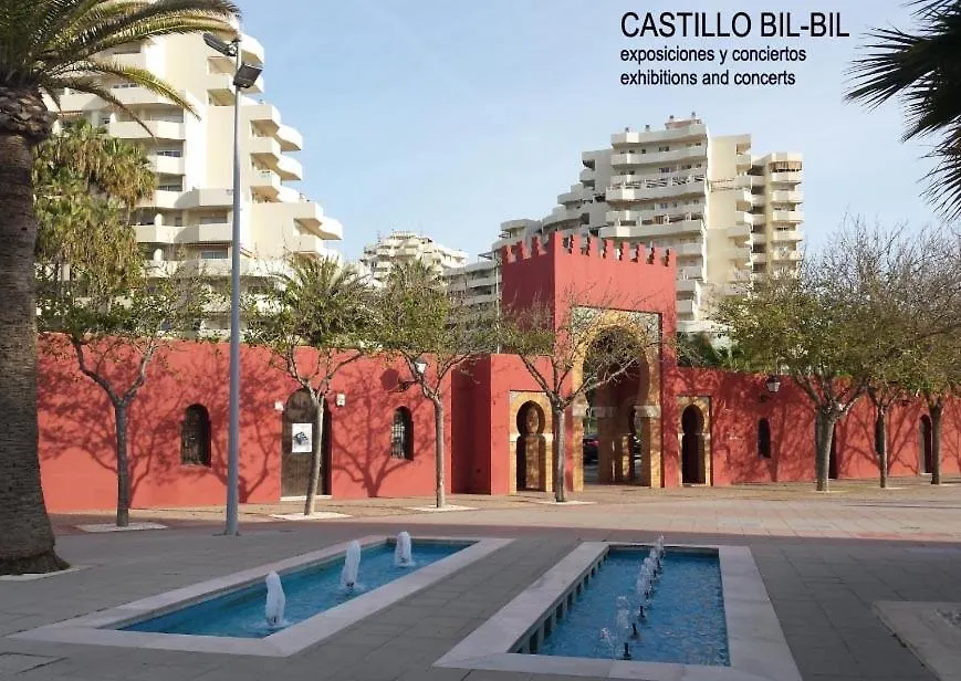 Estudio Benalbeach Primera Linea De Playa Benalmádena Apartamento